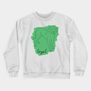 Loyal Hound Dog Crewneck Sweatshirt